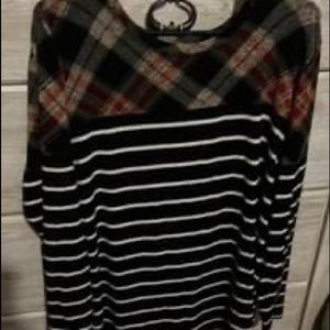 Maurice’s 24/7 colorblock sweater. 1x. Worn twice